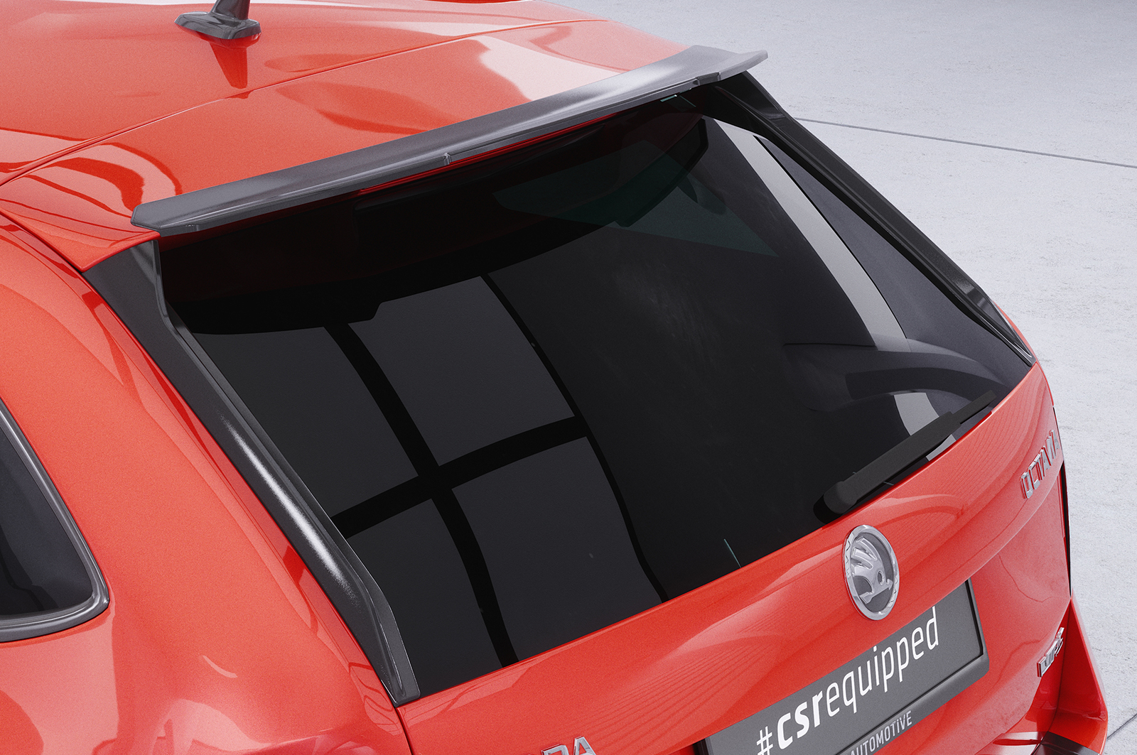 Becquet / Extension CAP pour Skoda Octavia III Typ 5E RS break (2012-2019) - Fabriqué en ABS (6 finitions au choix)