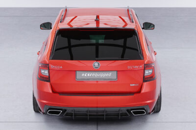Becquet / Extension CAP pour Skoda Octavia III Typ 5E RS break (2012-2019) - Fabriqué en ABS (6 finitions au choix)