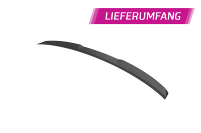Becquet / Extension CAP pour Audi A4 B8 (Typ 8K) berline (2007-2015) - Fabriqué en ABS (6 finitions au choix)
