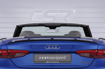 Becquet / Extension CAP pour Audi A5 / S5 / RS5 (F5) cabriolet et coupé (depuis 2016) - Fabriqué en ABS (6 finitions au choix)