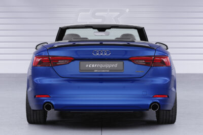 Becquet / Extension CAP pour Audi A5 / S5 / RS5 (F5) cabriolet et coupé (depuis 2016) - Fabriqué en ABS (6 finitions au choix)