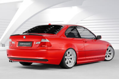 Becquet / Extension CAP pour BMW Série 3 E46 coupé / cabriolet (1998-2007) - Fabriqué en ABS (6 finitions au choix)