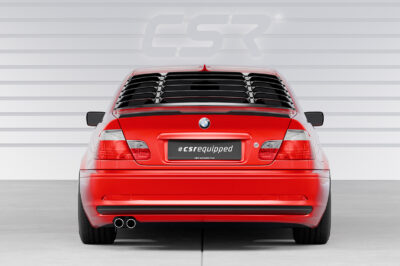 Becquet / Extension CAP pour BMW Série 3 E46 coupé / cabriolet (1998-2007) - Fabriqué en ABS (6 finitions au choix)