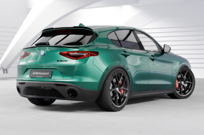 Becquet / Extension CAP pour Alfa Romeo Stelvio toutes carrosseries (depuis 2017) - Fabriqué en ABS (6 finitions au choix)