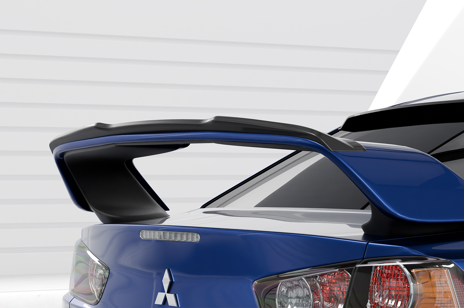 Becquet / Extension CAP pour Mitsubishi Lancer Evolution X toutes carrosseries (2009-2016) - Fabriqué en ABS (6 finitions au choix)