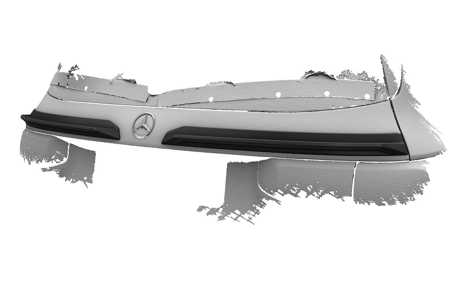 Becquet / Extension CAP pour Mercedes-Benz GLB X247 toutes carrosseries (depuis 2019) - Fabriqué en ABS (6 finitions au choix)