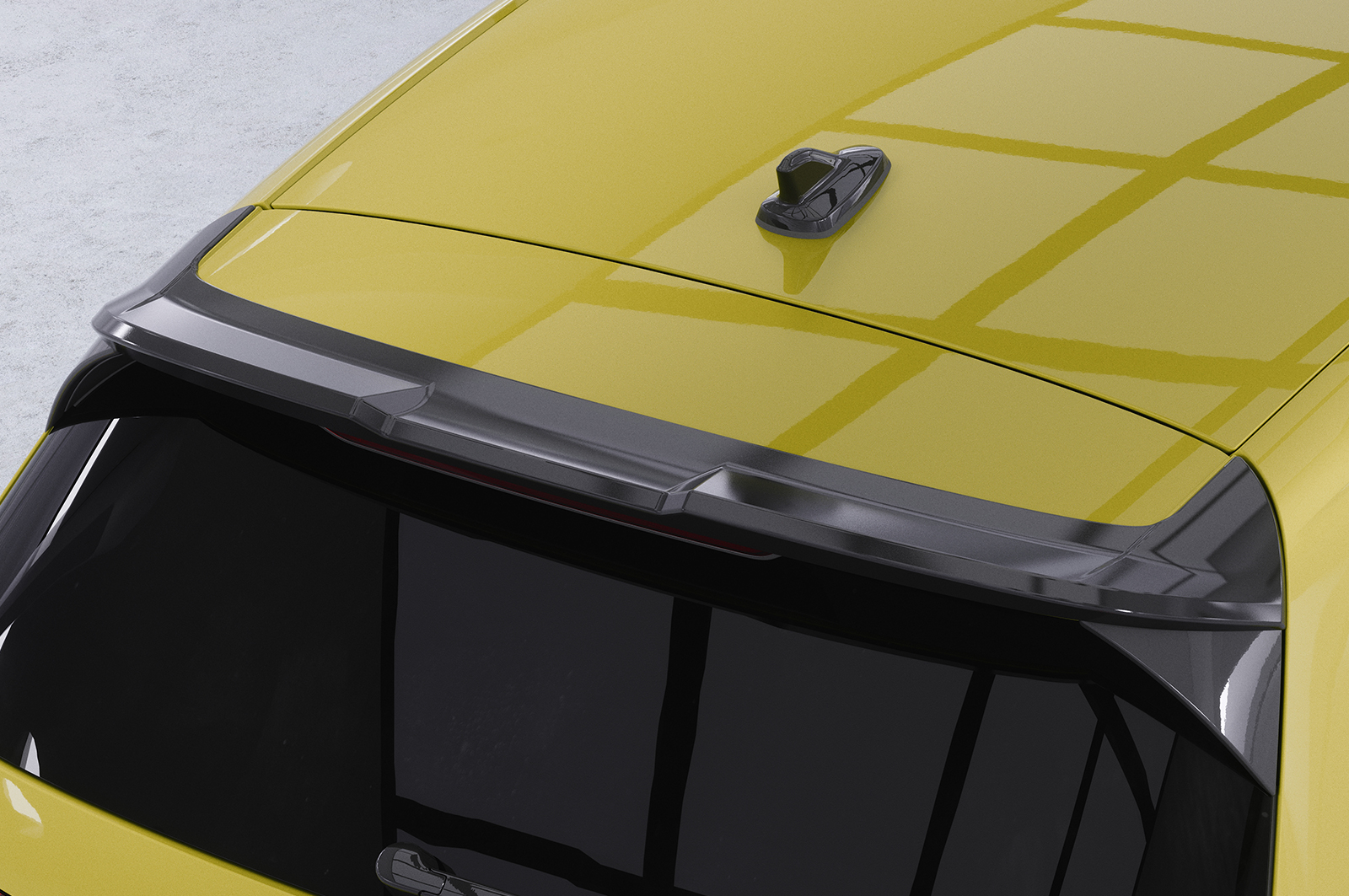 Becquet / Extension CAP pour VW Golf 8 (Typ AU) GTI / GTD / GTE / R / R-Line (depuis 2020) - Fabriqué en ABS (6 finitions au choix)