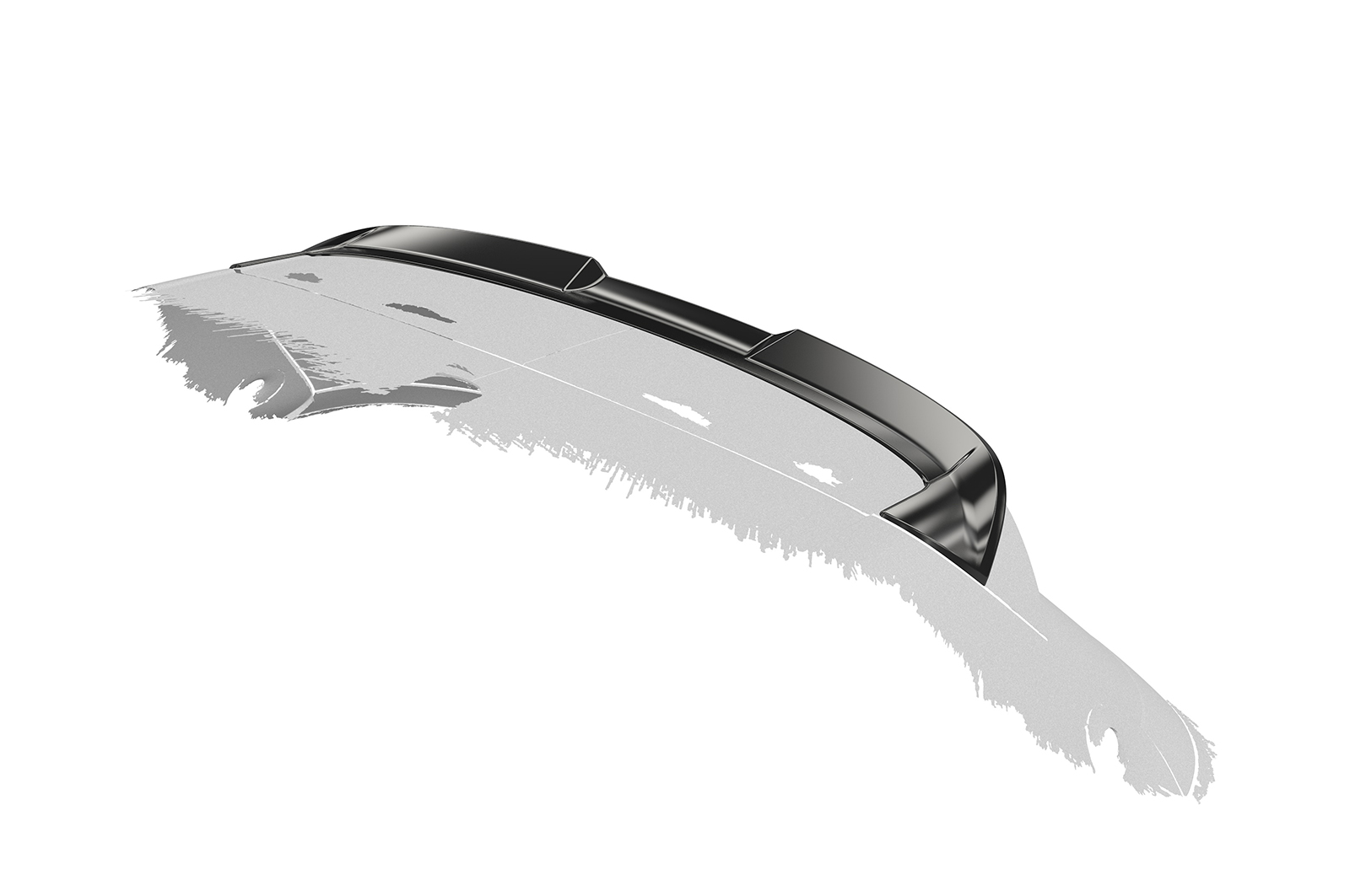 Becquet / Extension CAP pour VW Golf 8 (Typ AU) GTI / GTD / GTE / R / R-Line (depuis 2020) - Fabriqué en ABS (6 finitions au choix)