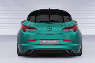 Becquet / Extension CAP pour Opel Astra J OPC (06/2012-04/2018) - Fabriqu&eacute; en ABS (6 finitions au choix)