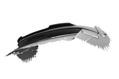 Becquet / Extension CAP pour Peugeot 2008 II / e-2008 toutes carrosseries (depuis 2019) - Fabriqu&eacute; en ABS (6 finitions au choix)