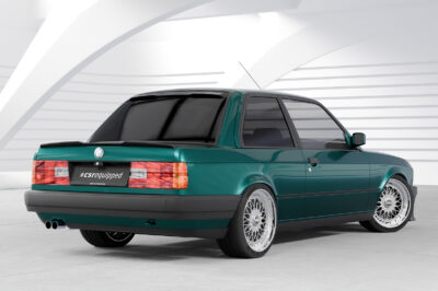 Becquet / Extension CAP pour BMW S&eacute;rie 3 E30 coup&eacute; (1982-1994) - Fabriqu&eacute; en ABS (6 finitions au choix)