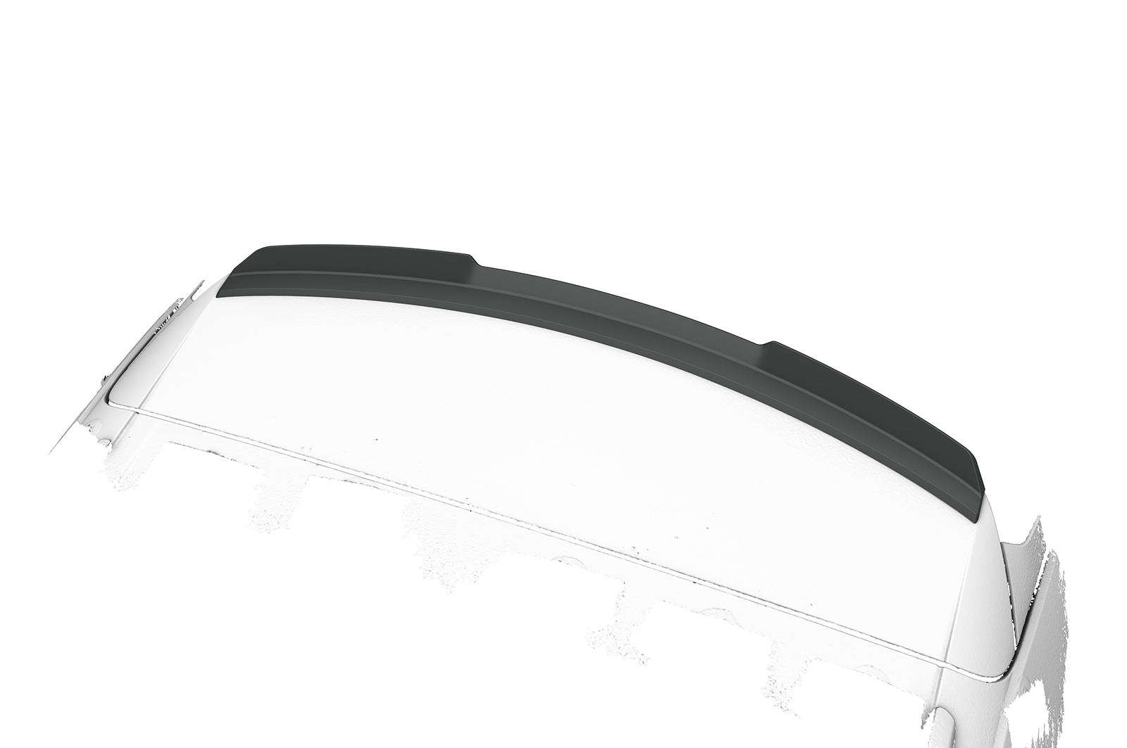 Becquet / Extension CAP pour Audi Q8 / SQ8 (Typ 4M) toutes carrosseries (SUV) (depuis 2018) - Fabriqué en ABS (6 finitions au choix)