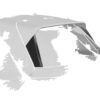 Becquet / Extension CAP pour VW Golf 8 (Typ CD) GTI / GTD / GTE / R-Line (depuis 2019) - Fabriqué en ABS (6 finitions au choix)