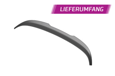 Becquet / Extension CAP pour VW Scirocco III préfacelift (2008-03/2014) - Fabriqué en ABS (6 finitions au choix)