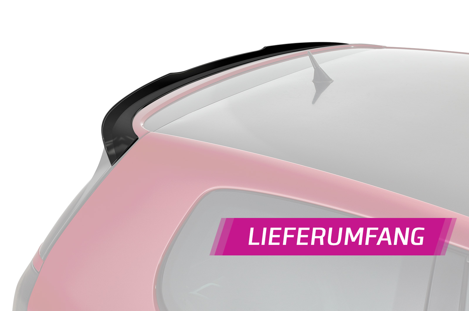 Becquet / Extension CAP pour VW Golf 5 (Typ 1K) GTI / R32 (2003-2008) - Fabriqué en ABS (6 finitions au choix)