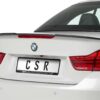 Becquet / Extension CAP pour BMW Série 4 F33 / M4 F83 cabriolet (depuis 2014) - Fabriqué en ABS (6 finitions au choix)