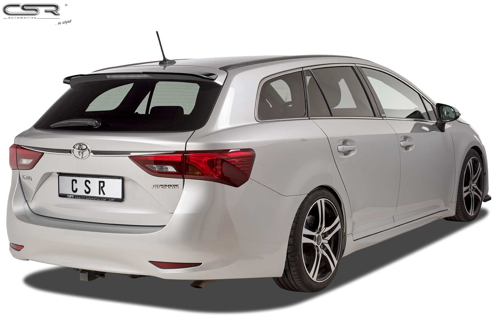 Becquet / Extension CAP pour Toyota Avensis (T27) break (2015-2018) - Fabriqué en ABS (6 finitions au choix)