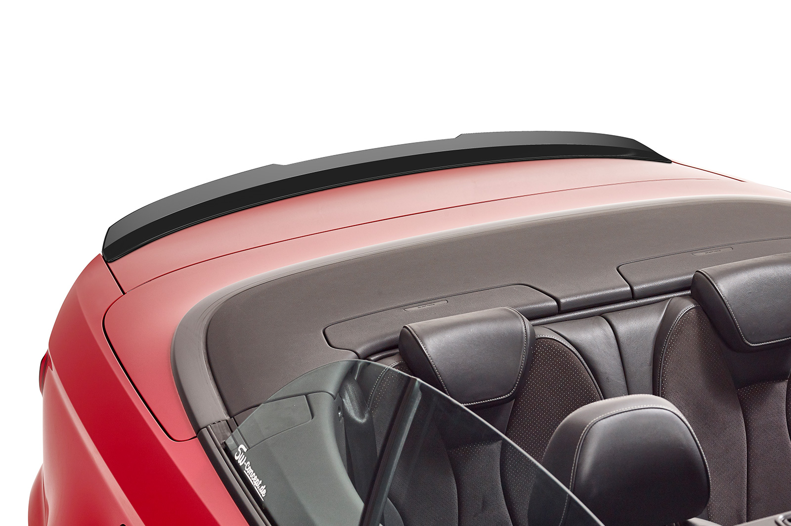 Becquet / Extension CAP pour Audi A3 8V cabriolet / coupé (depuis 01/2014) - Fabriqué en ABS (6 finitions au choix)