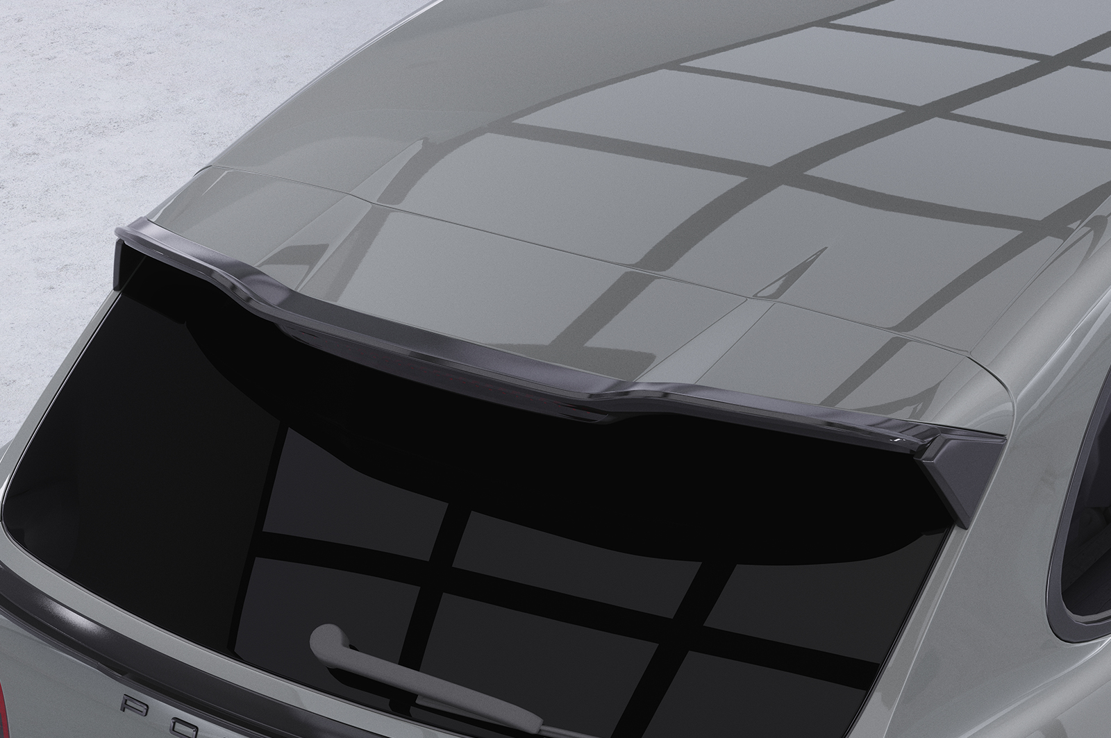 Becquet / Extension CAP pour Porsche Cayenne Typ 92A toutes carrosseries (préfacelift) (2010-2015) - Fabriqué en ABS (6 finitions au choix)