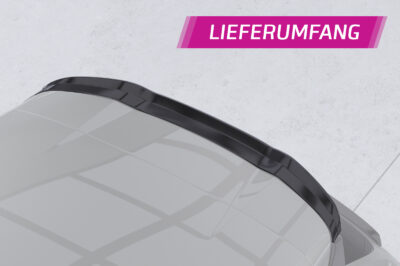Becquet / Extension CAP pour Porsche Cayenne Typ 92A toutes carrosseries (préfacelift) (2010-2015) - Fabriqué en ABS (6 finitions au choix)
