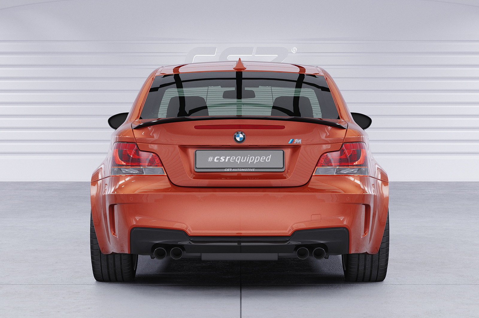 Becquet / Extension CAP pour BMW Série 1 E82 / E88 toutes carrosseries (10/2007-10/2013) - Fabriqué en ABS (6 finitions au choix)