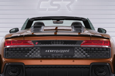 Becquet / Extension CAP pour Audi R8 4S Spyder (depuis 2015) - Fabriqué en ABS (6 finitions au choix)