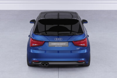 Becquet / Extension CAP pour Audi A1 8X Sportback (5 portes) facelift (2015-2018) - Fabriqué en ABS (6 finitions au choix)