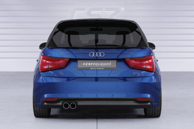 Becquet / Extension CAP pour Audi A1 8X Sportback (5 portes) facelift (2015-2018) - Fabriqué en ABS (6 finitions au choix)