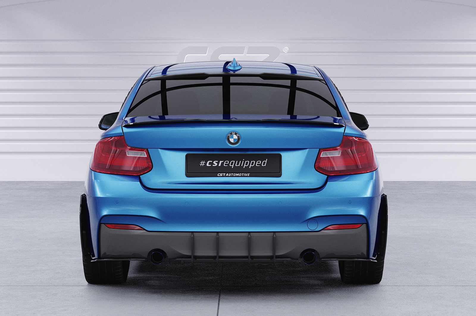 Becquet / Extension CAP pour BMW Série 2 (F22 / F23) coupé et cabriolet (11/2013-06/2021) - Fabriqué en ABS (6 finitions au choix)
