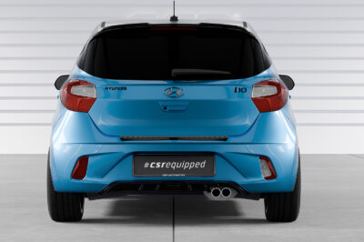 Becquet / Extension CAP pour Hyundai I10 (3. Generation) toutes carrosseries (depuis 2019) - Fabriqué en ABS (6 finitions au choix)