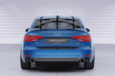 Becquet / Extension CAP pour Audi A4 B9 (Typ 8W) berline (depuis 2015) - Fabriqu&eacute; en ABS (6 finitions au choix)