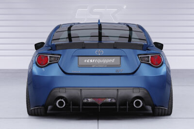 Becquet / Extension CAP pour Toyota GT86 toutes carrosseries (pr&eacute;facelift) (2012-2016) - Fabriqu&eacute; en ABS (6 finitions au choix)