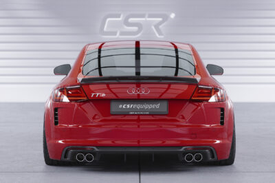 Becquet / Extension CAP pour Audi TT / TTS (FV / 8S) toutes carrosseries (depuis 2014) - Fabriqué en ABS (6 finitions au choix)