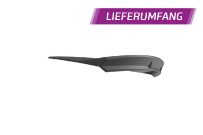 Becquet / Extension CAP pour Audi TT / TTS (FV / 8S) toutes carrosseries (depuis 2014) - Fabriqué en ABS (6 finitions au choix)
