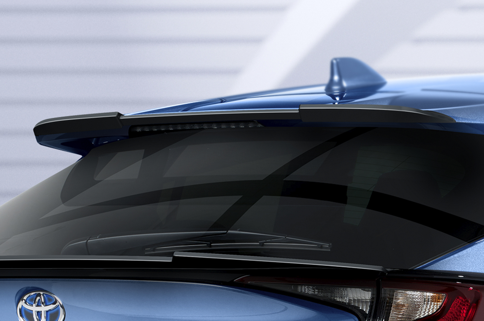Becquet / Extension CAP pour Toyota C-HR toutes carrosseries (depuis 2016) - Fabriqué en ABS (6 finitions au choix)