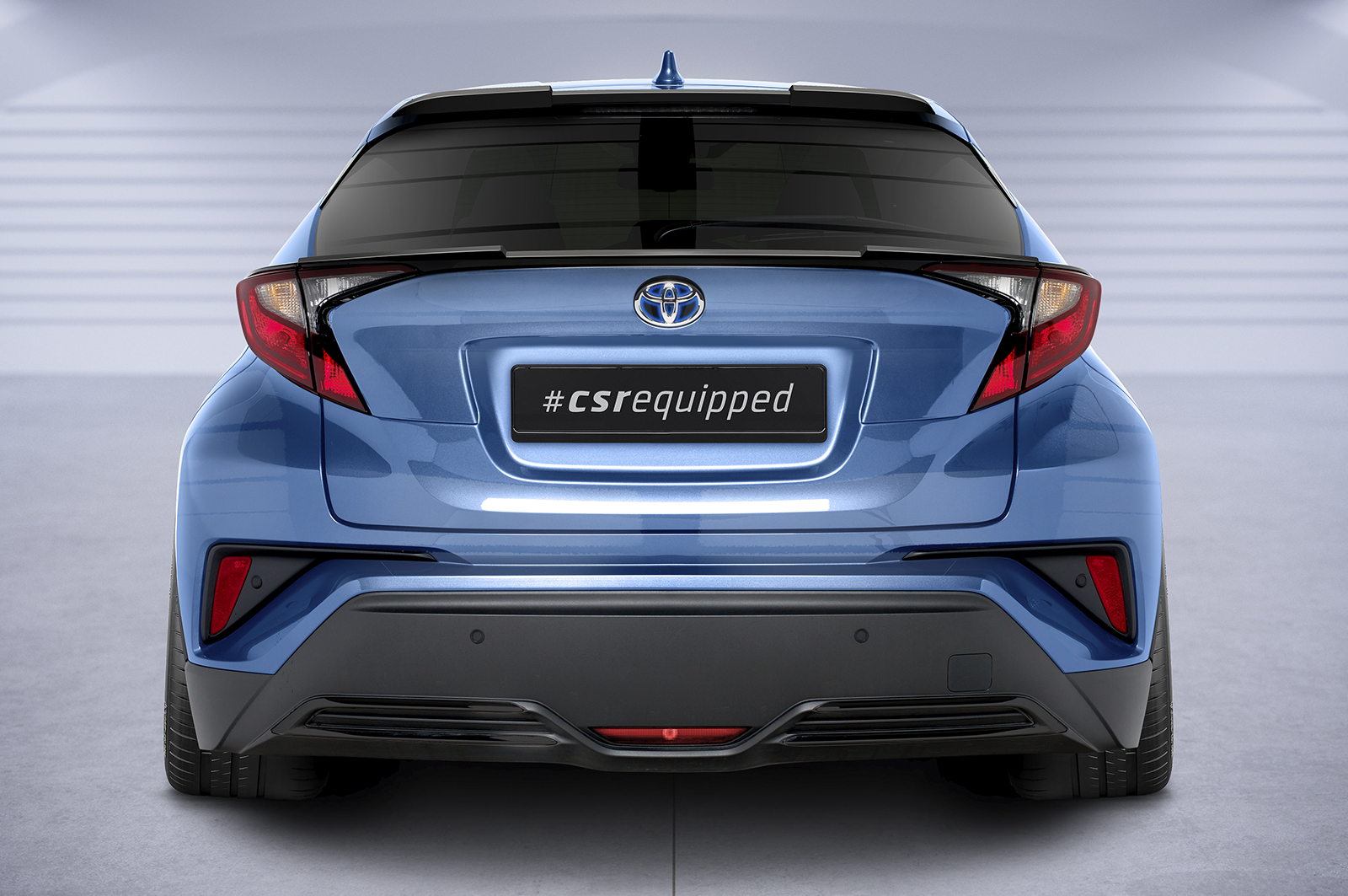 Becquet / Extension CAP pour Toyota C-HR toutes carrosseries (depuis 2016) - Fabriqué en ABS (6 finitions au choix)
