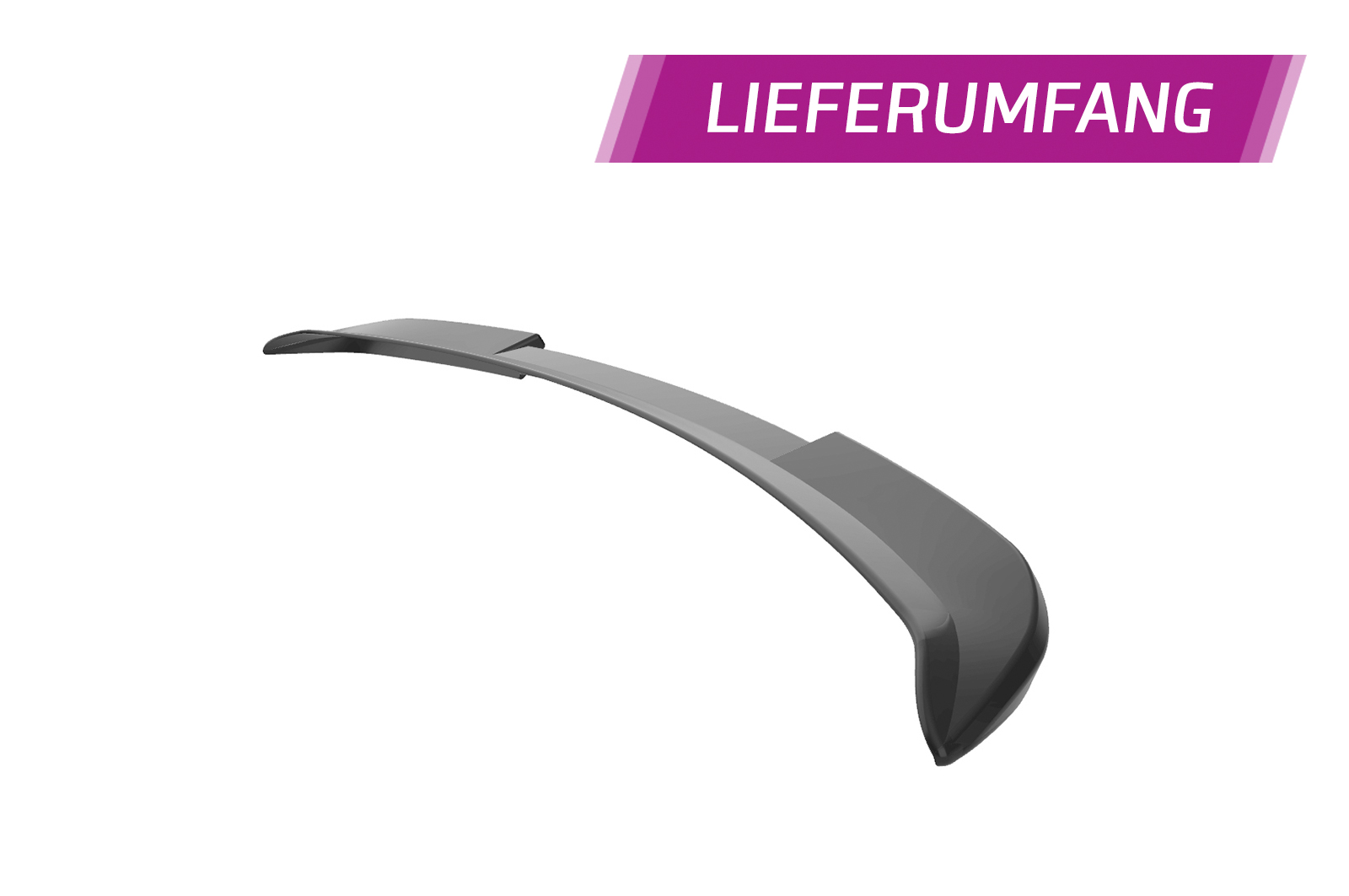 Becquet / Extension CAP pour Toyota C-HR toutes carrosseries (depuis 2016) - Fabriqué en ABS (6 finitions au choix)