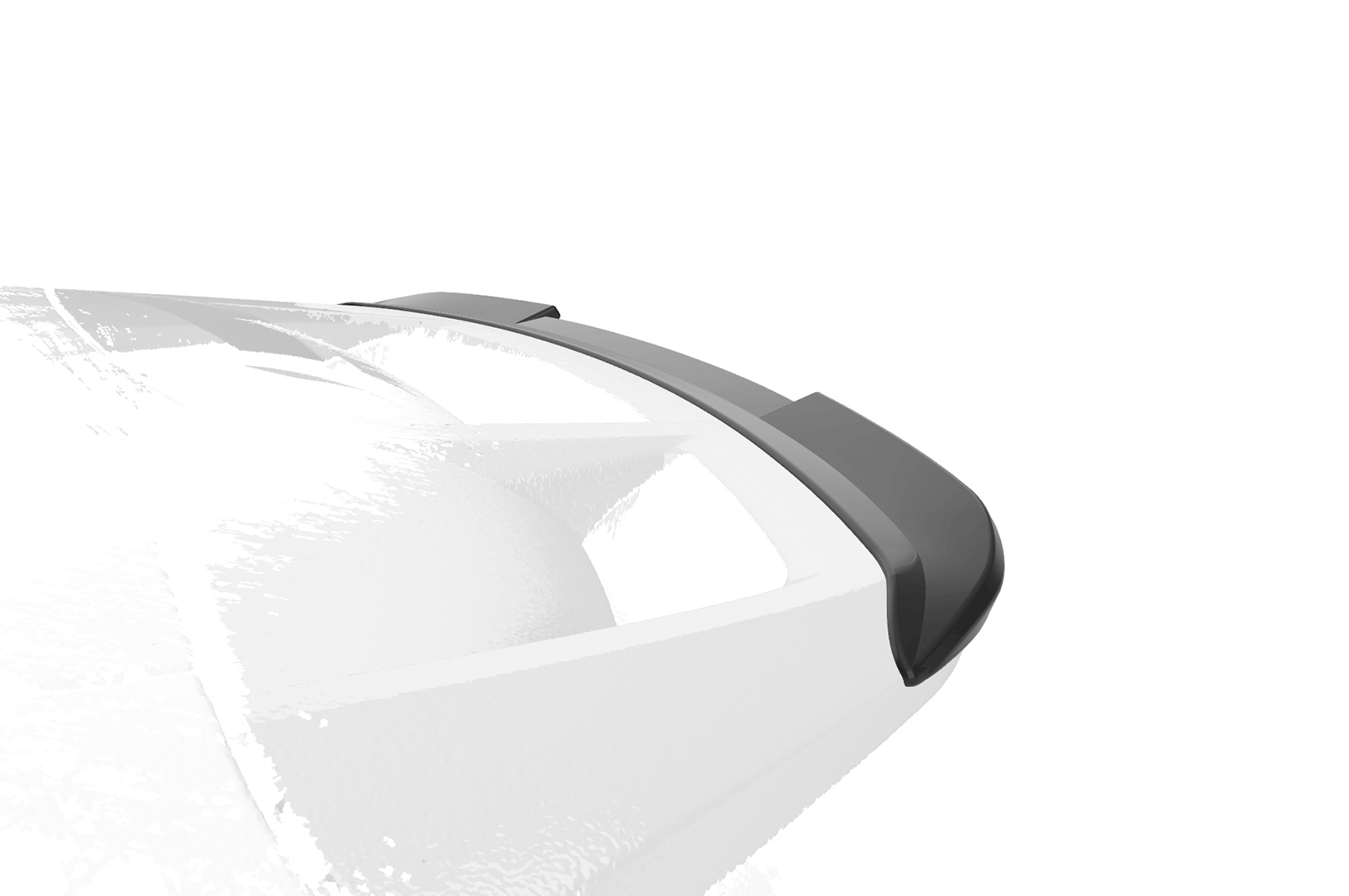Becquet / Extension CAP pour Toyota C-HR toutes carrosseries (depuis 2016) - Fabriqué en ABS (6 finitions au choix)
