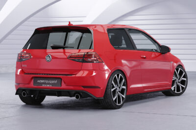 Becquet / Extension CAP pour VW Golf 7 (Typ AU) GTI / GTD / GTE / R / R-Line (2012-2021) - Fabriqué en ABS (6 finitions au choix)
