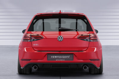 Becquet / Extension CAP pour VW Golf 7 (Typ AU) GTI / GTD / GTE / R / R-Line (2012-2021) - Fabriqué en ABS (6 finitions au choix)
