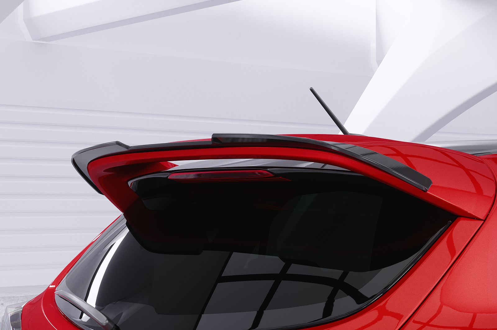 Becquet / Extension CAP pour Mazda 3 (Typ BL) MPS (06/2009-10/2013) - Fabriqué en ABS (6 finitions au choix)