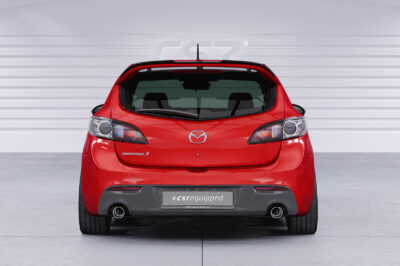 Becquet / Extension CAP pour Mazda 3 (Typ BL) MPS (06/2009-10/2013) - Fabriqué en ABS (6 finitions au choix)