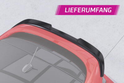 Becquet / Extension CAP pour Mazda 3 (Typ BL) MPS (06/2009-10/2013) - Fabriqué en ABS (6 finitions au choix)