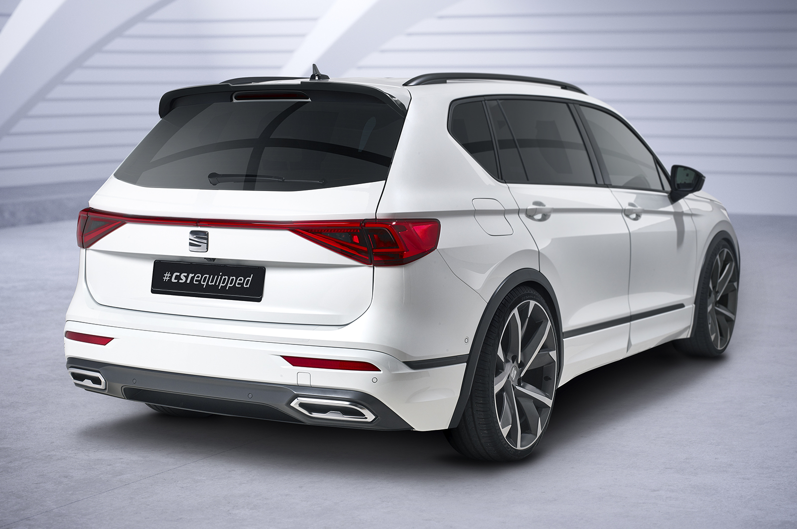 Becquet / Extension CAP pour Seat Tarraco FR (depuis 2018) - Fabriqué en ABS (6 finitions au choix)