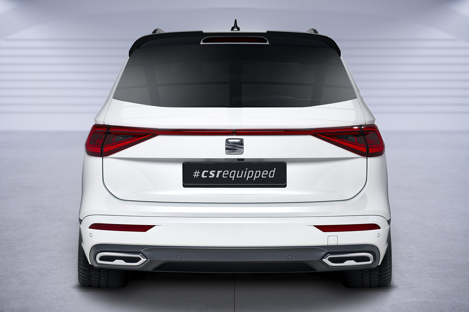 Becquet / Extension CAP pour Seat Tarraco FR (depuis 2018) - Fabriqué en ABS (6 finitions au choix)