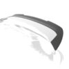 Becquet / Extension CAP pour Porsche 911 / 997 Turbo / Turbo S (2004-2012) - Fabriqué en ABS (6 finitions au choix)