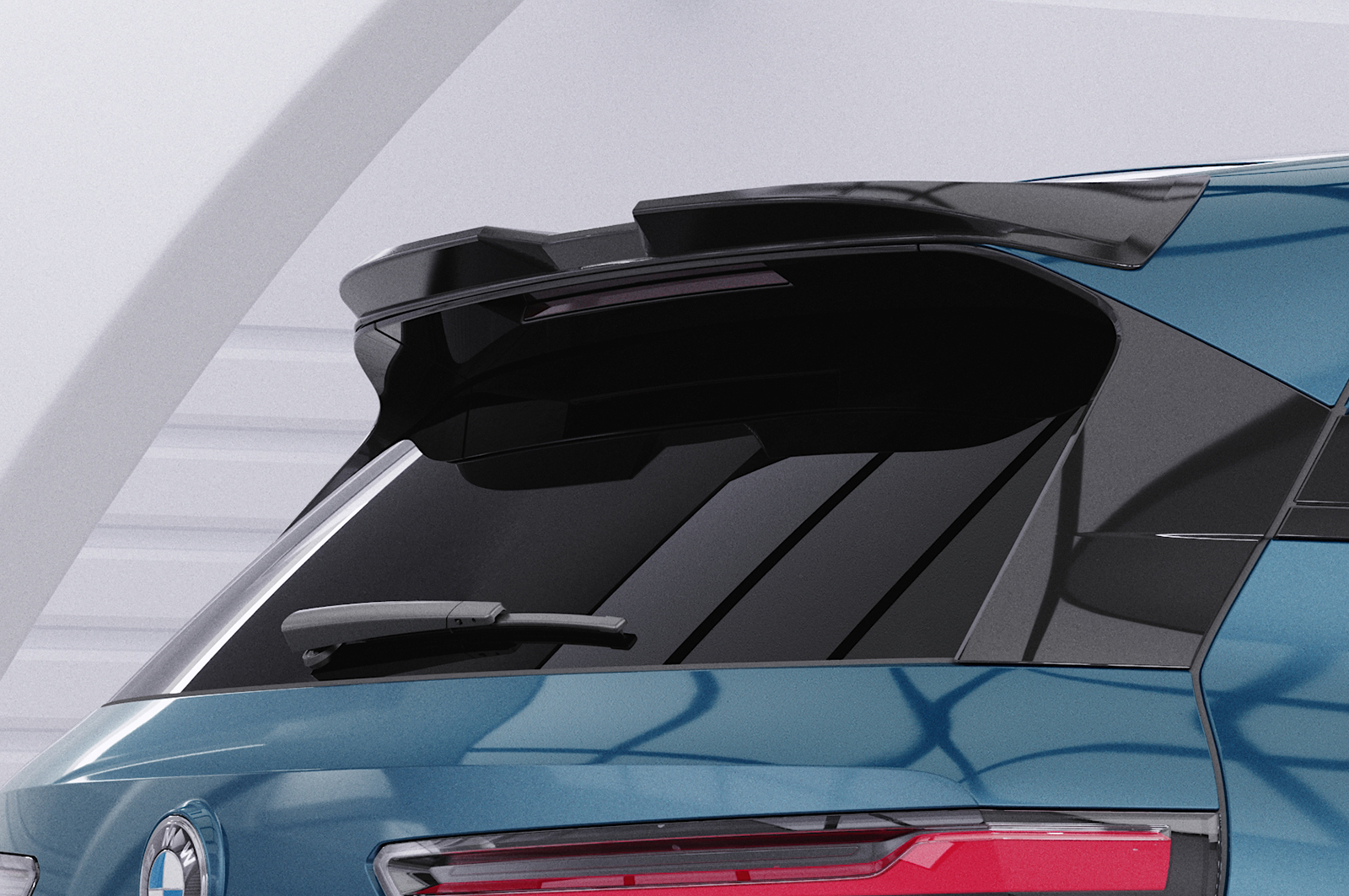 Becquet / Extension CAP pour BMW iX toutes carrosseries (depuis 2021) - Fabriqué en ABS (6 finitions au choix)
