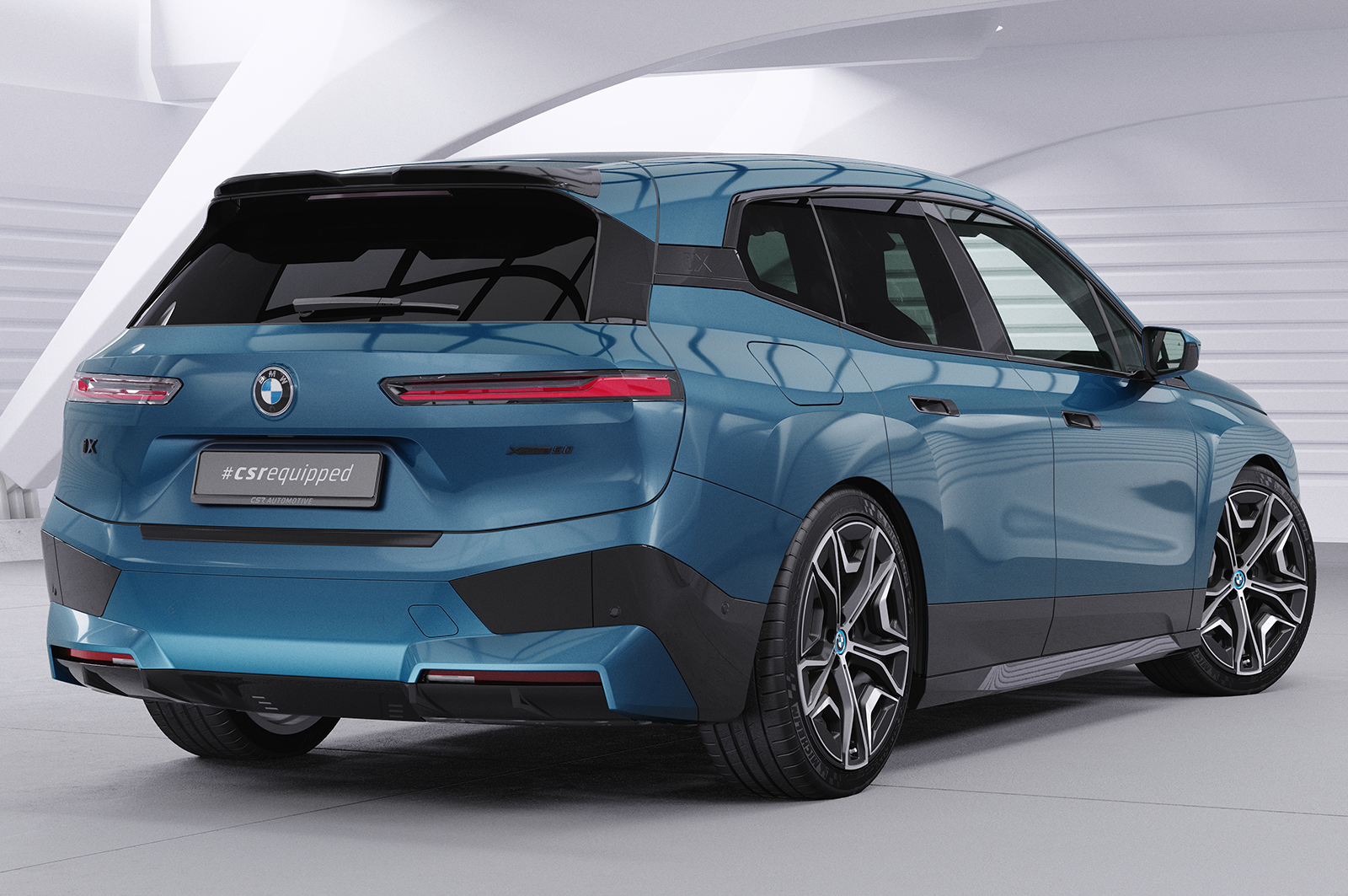 Becquet / Extension CAP pour BMW iX toutes carrosseries (depuis 2021) - Fabriqué en ABS (6 finitions au choix)