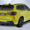 Becquet / Extension CAP pour BMW X3 F97 M-Competition (auch facelift) (depuis 2019) - Fabriqué en ABS (6 finitions au choix)