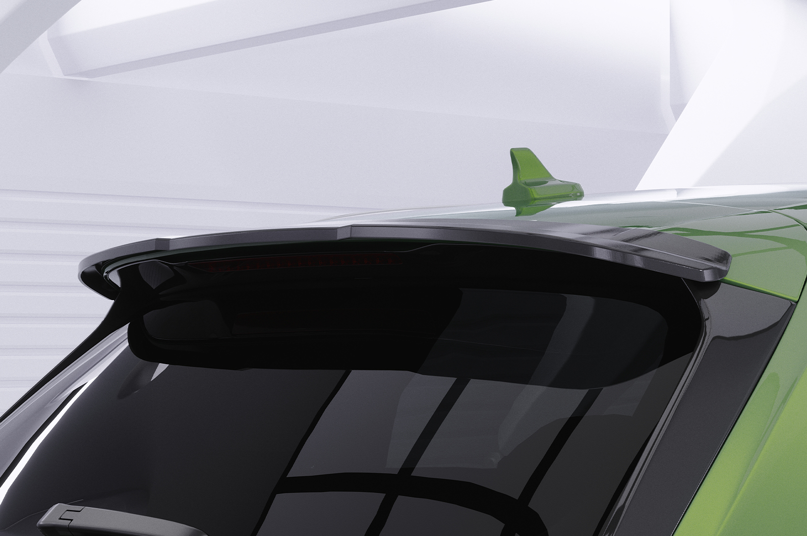 Becquet / Extension CAP pour Audi Q5 (FY) finition de base et advanced (depuis 2017) - Fabriqué en ABS (6 finitions au choix)